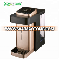 instant hot desktop pipe water dispenser with bottle