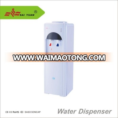 Water Cooler Dispenser, Top Loading Freestanding Water Dispenser, Compressor Cooling, Two Temperature Setting